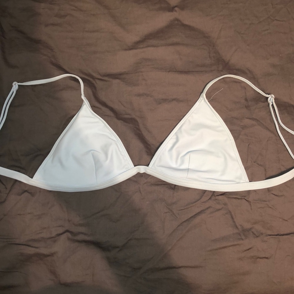Forever 21 Baby Blue Bikini Top Medium
